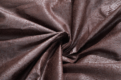 Polyester Baskılı Faux Süet Kumaş Kaplama, 155cm Faux Süet Deri Kumaş