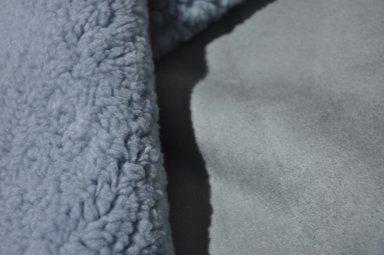 Polyester 160cm Mikro Polar Kadife 100p Gri Süet Kompozit