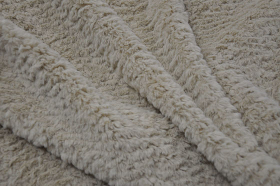Suni Tavşan Kürk Kumaşı %100 Polyester 150cm CW Veya Ayarlanabilir