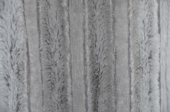 Baskılı İmitasyon Tavşan Kürk %100 Polyester 150cm CW Veya Ayarlanabilir