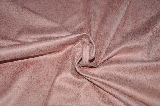 155cm Polyester Sahte Süet Kumaş Sahte %100 Polyester