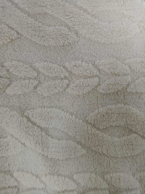Kaki çift taraflı jacquard pamuk kadife&amp;300gm