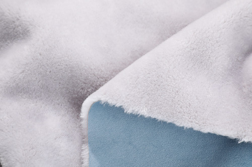 Polyester Gümrüklü Polar Kumaş Katı İmitasyon Tavşan Saçı, 142cm Gümrüklü Süet Kumaş