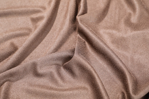 Kahverengi 150cm Suni Deri Nubuk Kumaş, Katı Mikrofiber Faux Süet