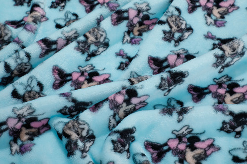 Baskılı Flanel Polar Kumaş Oyuncaklar Polyester Bulanık Kapşonlu Flanel