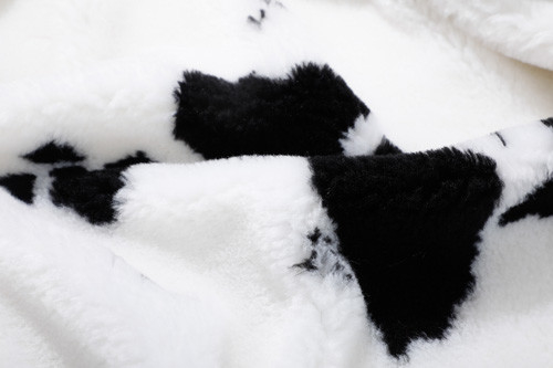 90 P 10 AC Sherpa Faux, Jakar Desenli Sherpa Fleece