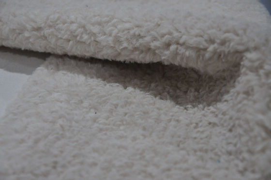 600gsm Kürk Katı Sherpa Kaplama Süet Polar Polar Kumaş
