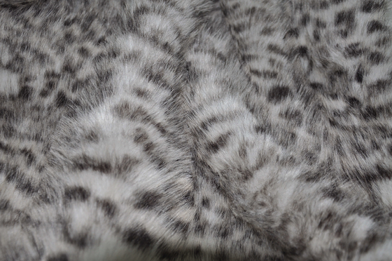% 100 Polyester Leopar Baskı Kumaş Kırışıklığa Dayanıklı 150CM Genişlik