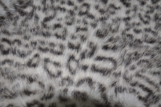 % 100 Polyester Leopar Baskı Kumaş Kırışıklığa Dayanıklı 150CM Genişlik