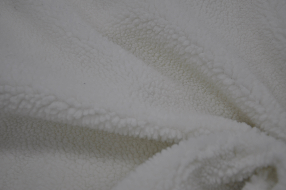 %100 Polyester 150cm CW Veya Ayarlanabilir 300gsm Suni Sherpa Kumaş