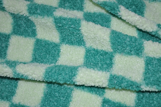 %100 Polyester 150cm CW Veya Ayarlanabilir 345gsm Suni Sherpa Kumaş