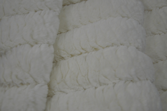 Suni Tavşan Kürk Kumaşı %100 Polyester 150cm CW Veya Ayarlanabilir