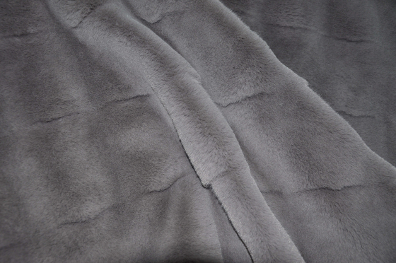 Suni Tavşan Kürk Kumaşı %100 Polyester 150cm CW Veya Ayarlanabilir