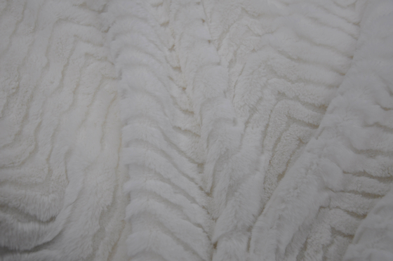Suni Tavşan Kürk Kumaşı %100 Polyester 150cm CW Veya Ayarlanabilir