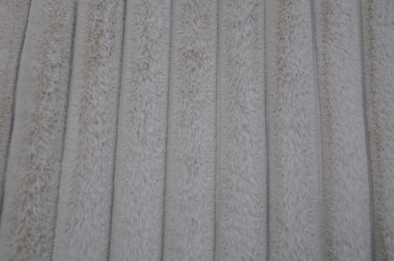 Oluklu Tavşan Kürk 100Polyester 150cm CW Veya Ayarlanabilir