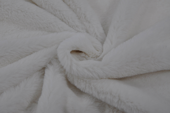 Suni Tavşan Kürk Kumaşı %100 Polyester 150cm CW Veya Ayarlanabilir