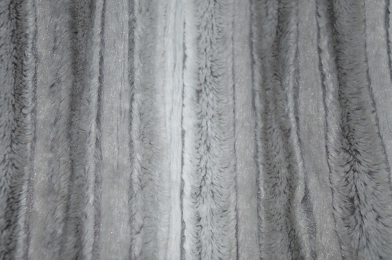 Baskılı İmitasyon Tavşan Kürk %100 Polyester 150cm CW Veya Ayarlanabilir