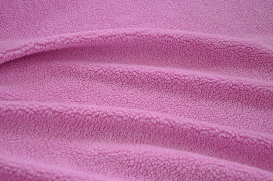 Pembe 150cm Yün Örme Mont ve Üst Giyim