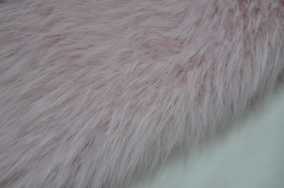 Renk çakışan peluş kumaş 150cm Uzun Saç Sahte Kürk，Benzersiz bir dokunuş ve rahatlık getirin