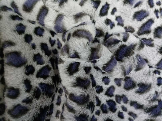 Eşsiz Moda İçin Lüks Leopar Baskı% 100 Polyester Kumaş