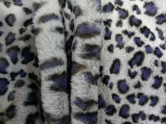 Eşsiz Moda İçin Lüks Leopar Baskı% 100 Polyester Kumaş