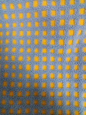 100% Polyester 150cm CW veya Düzenlenebilir Sahte Sherpa Kumaş