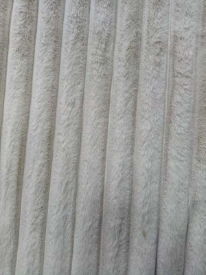 Taklit tavşan kürkü 100% poliester 150cm CW veya ayarlanabilir